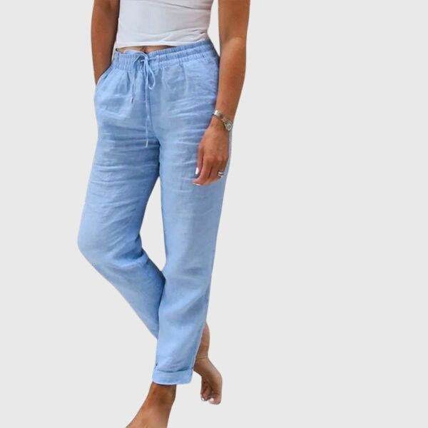 Monika | Trousers in Cotton and Linen