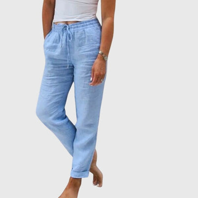 Monika | Trousers in Cotton and Linen