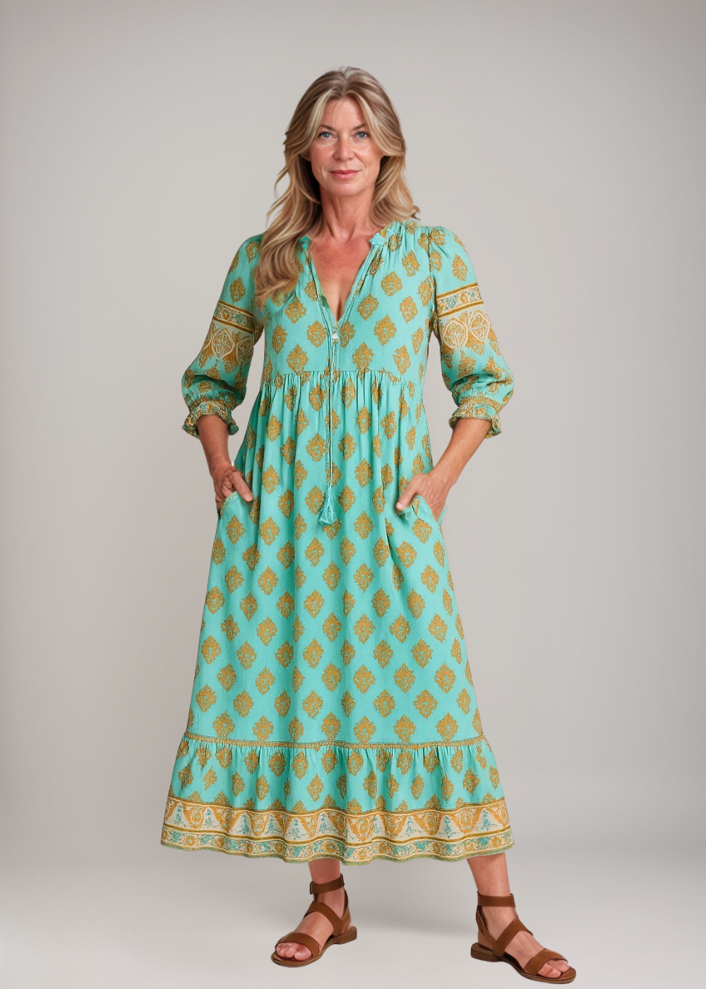 Riley - Colourful Boho Dress