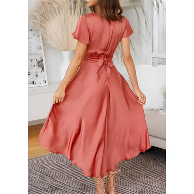 Eve - Midi Dress with Decorative Knot