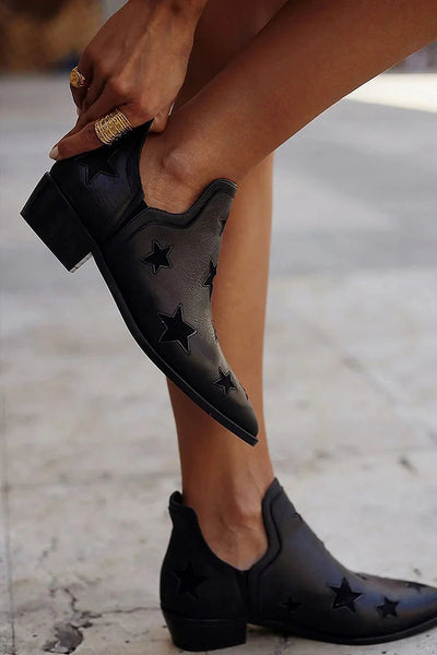 STELVIA | TEXAN BOOTS WITH STARS