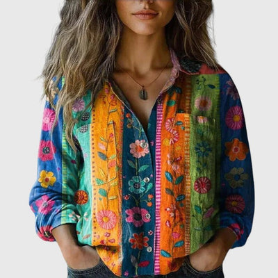Millie – Bohemian Pattern Blouse