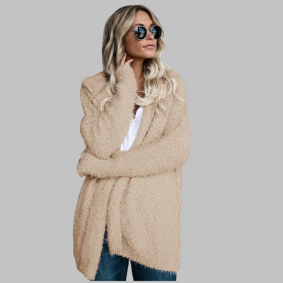 Jessey – Oversized Hooded Cardigan
