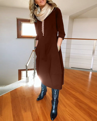 Ellie - Elegant Midi Dress