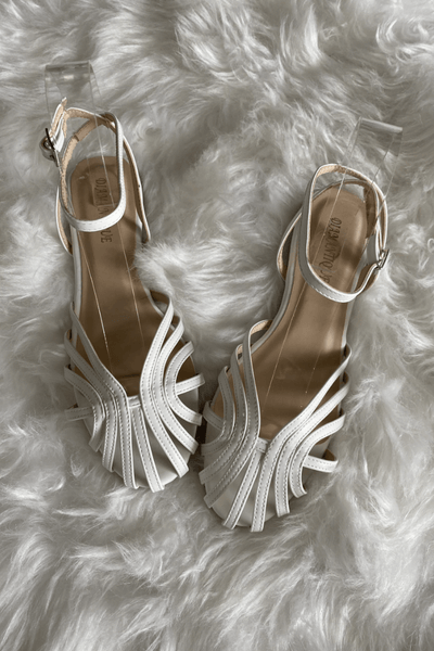 GINEVRA | Elegant Ballerina with Interwoven Detail for a refined look