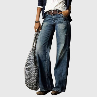 Emily | Vintage Wide-Leg Jeans