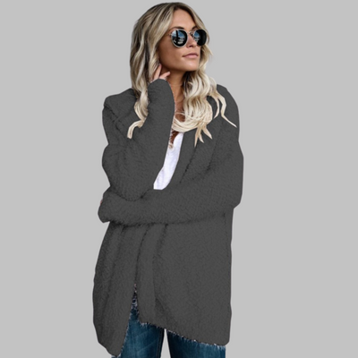 Jessey – Oversized Hooded Cardigan