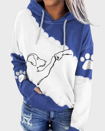 "Pet-Lover" Long-sleeved hoodie