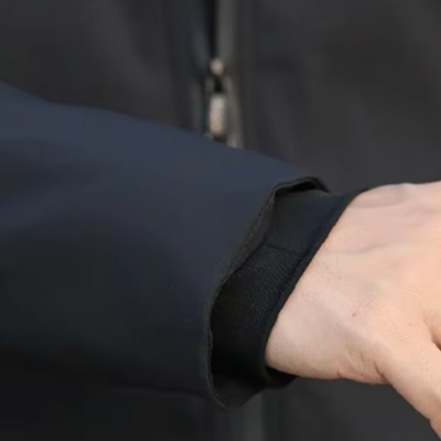 Elegant men's windbreaker jacket