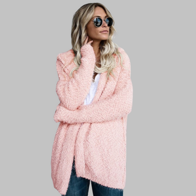 Jessey – Oversized Hooded Cardigan