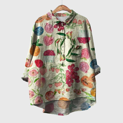 Liesa™ | Elegant Women's Floral Shirt