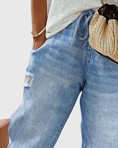 Casual Jeans with Pocket