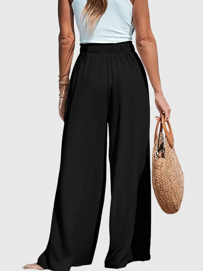 Seraphina | Elegant High-Waisted Wide-Leg Pants