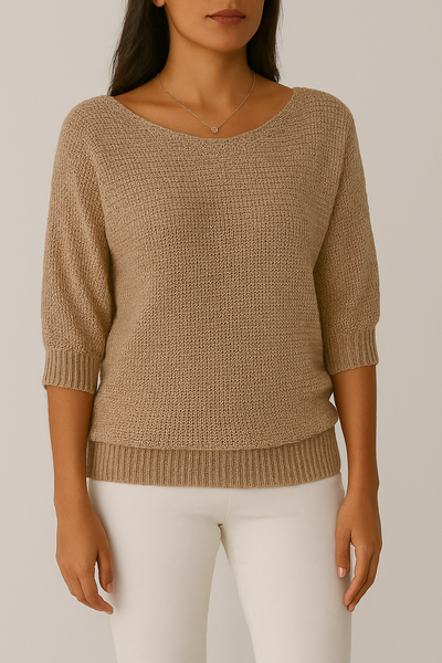Nadya - Cozy Loose-Knit Sweater