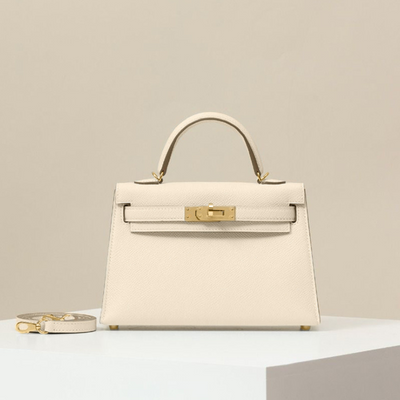 Kendall Ivory 19 - Handmade artisanal bag