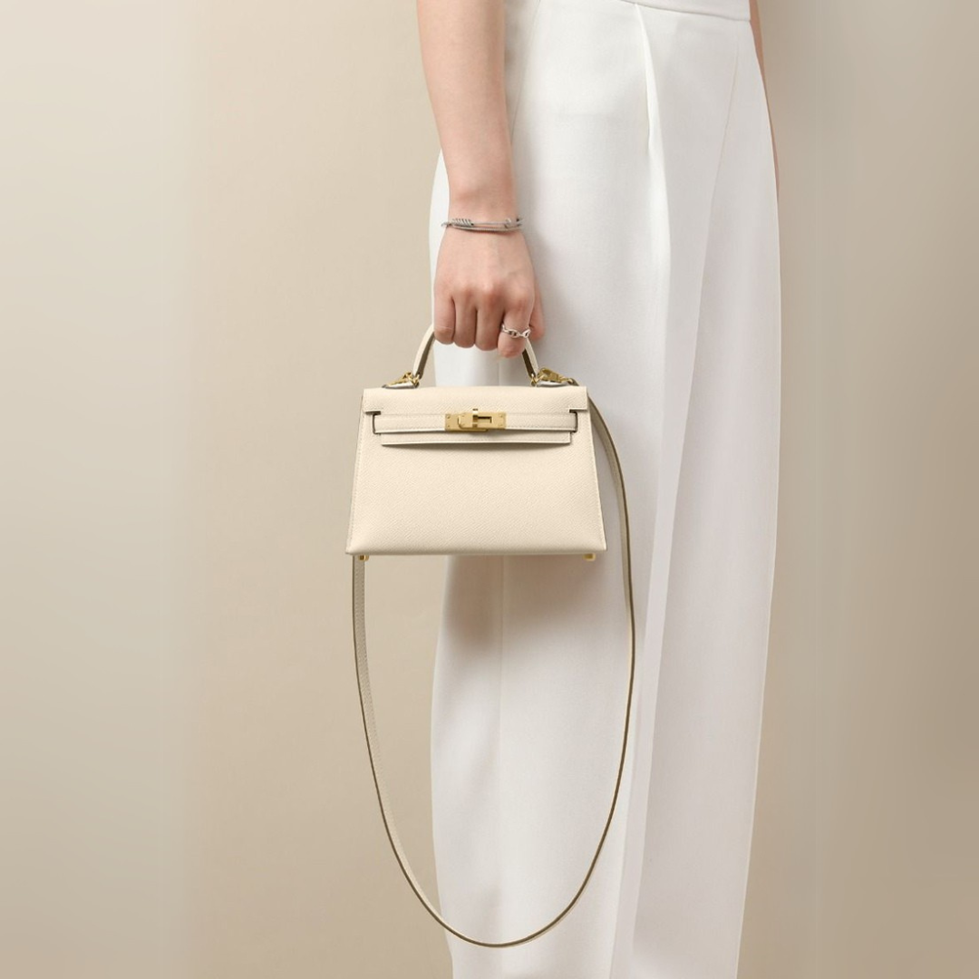 Kendall Ivory 19 - Handmade artisanal bag