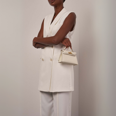 Kendall Ivory 19 - Handmade artisanal bag