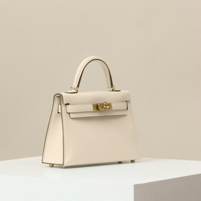 Kendall Ivory 19 - Handmade artisanal bag