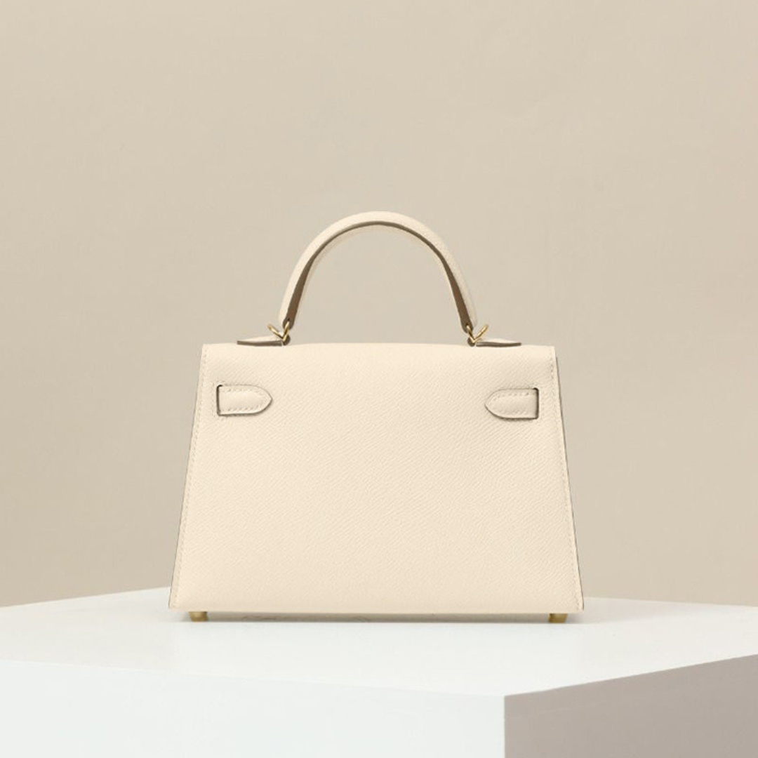 Kendall Ivory 19 - Handmade artisanal bag