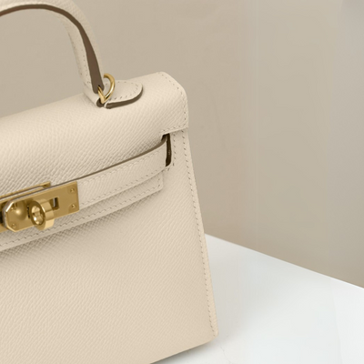 Kendall Ivory 19 - Handmade artisanal bag