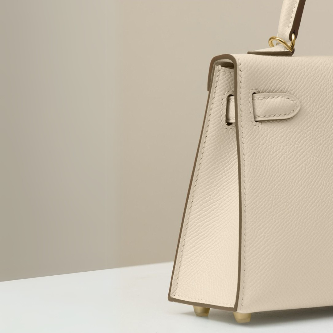 Kendall Ivory 19 - Handmade artisanal bag