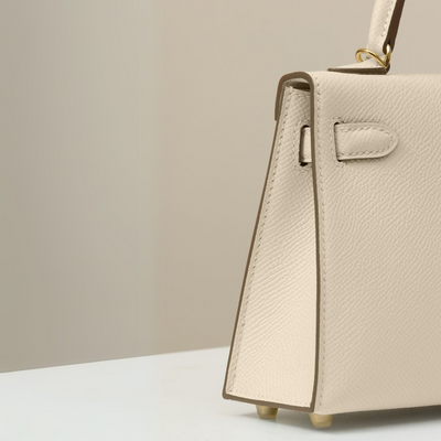 Kendall Ivory 19 - Handmade artisanal bag