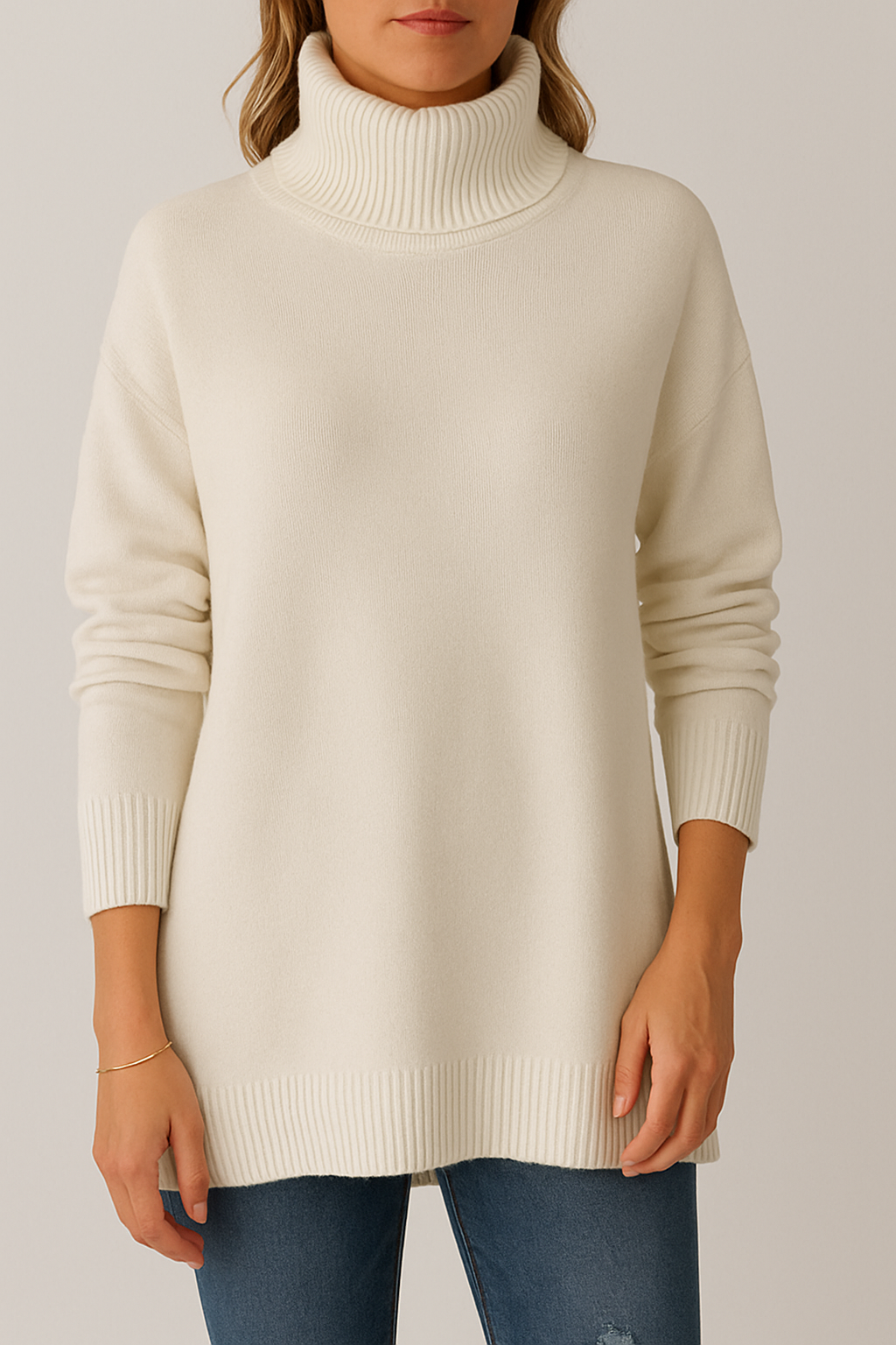 Lorena - Cozy Turtleneck Sweater