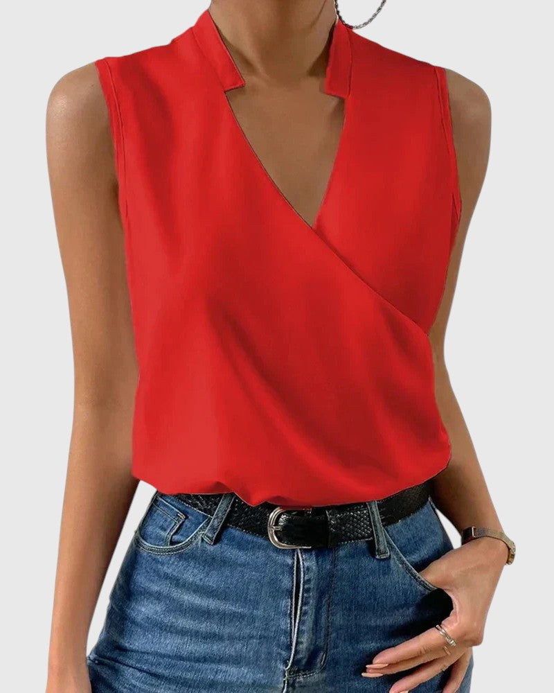 Lyla - V-Neck Top