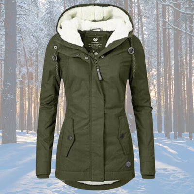 Naomi - Fleece-lined Hooded Parka Jacket