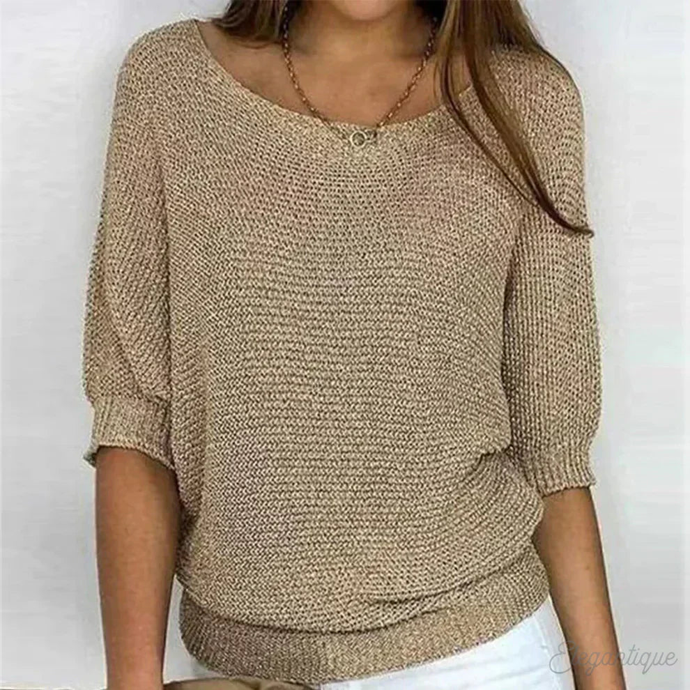 Nadya - Cozy Loose-Knit Sweater
