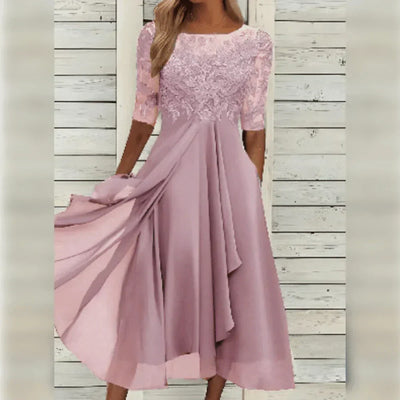 Lely - Chic Chiffon Dress