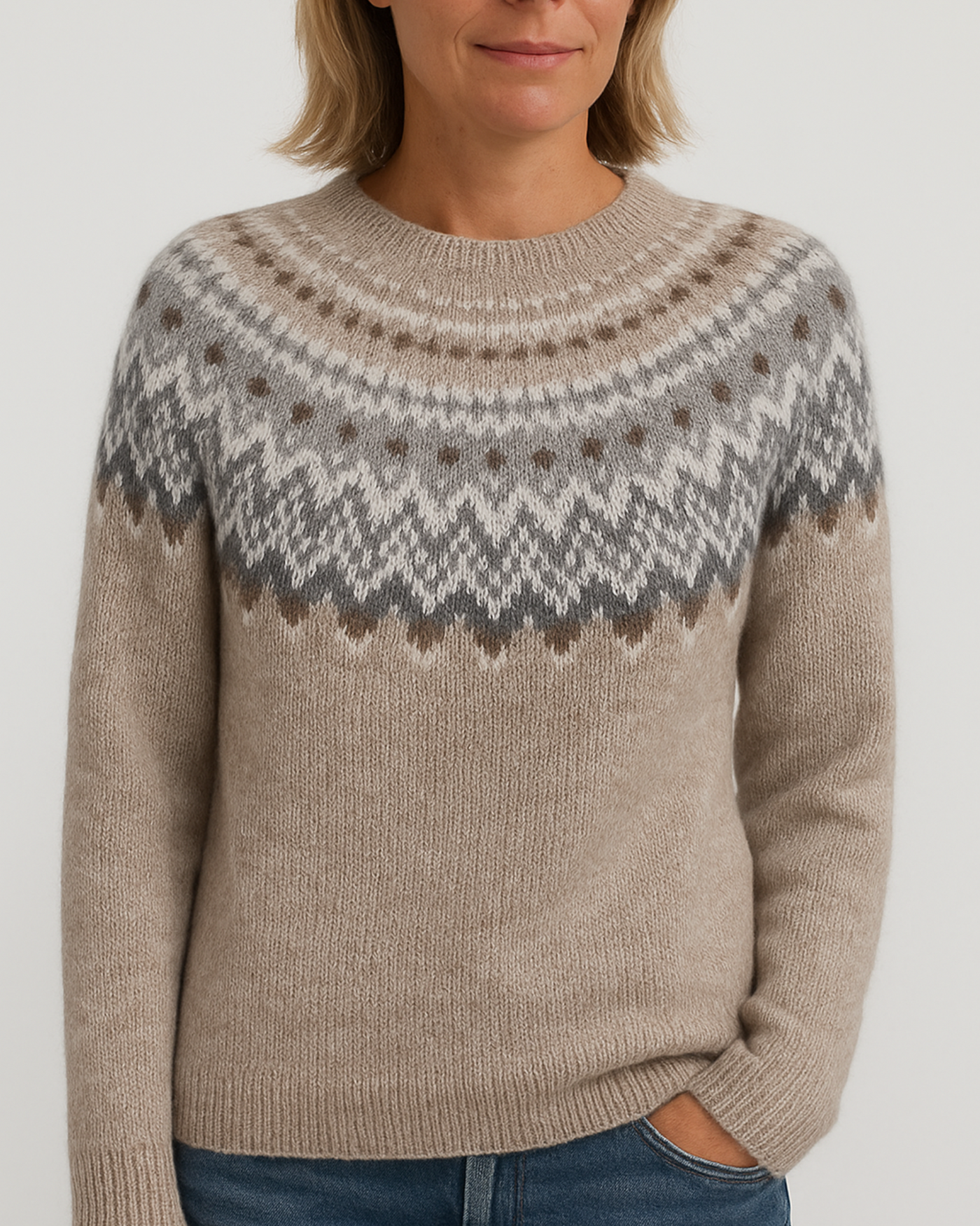 Leah - Stylish Sweater