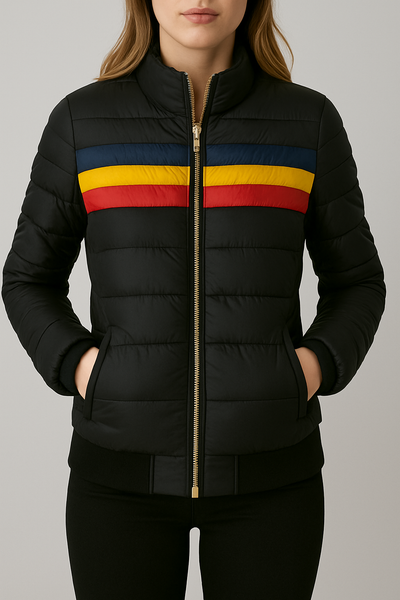 Elaine - Stylish Retro Style Hooded Jacket