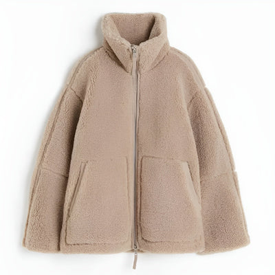 KATJA | Soft Teddy Coat