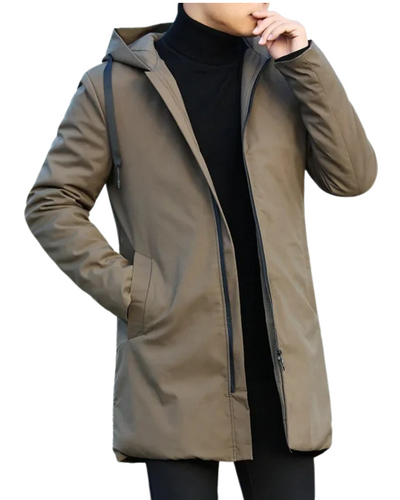 Elegant men's windbreaker jacket