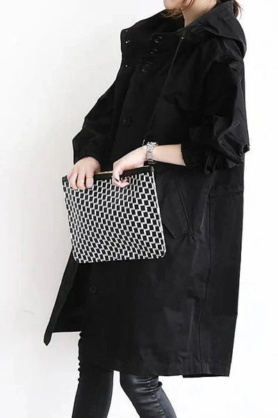 Lunara - Stylish Belt Trench Coat