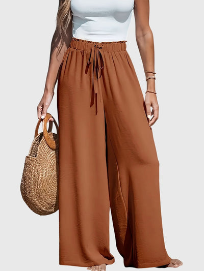 Seraphina | Elegant High-Waisted Wide-Leg Pants
