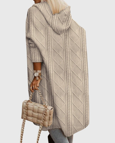 Jasmine - Long Hooded Cardigan