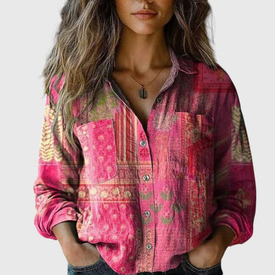 Millie – Bohemian Pattern Blouse
