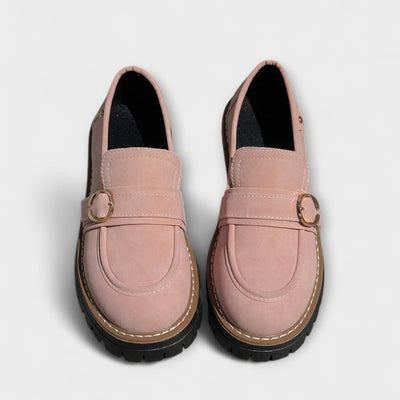 Lora – Elegant Casual Loafers with Rounded Toe for a Sophisticated Look
