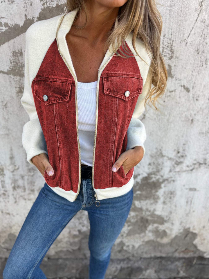 JANE | UNIQUE & COMFORTABLE DENIM JACKET