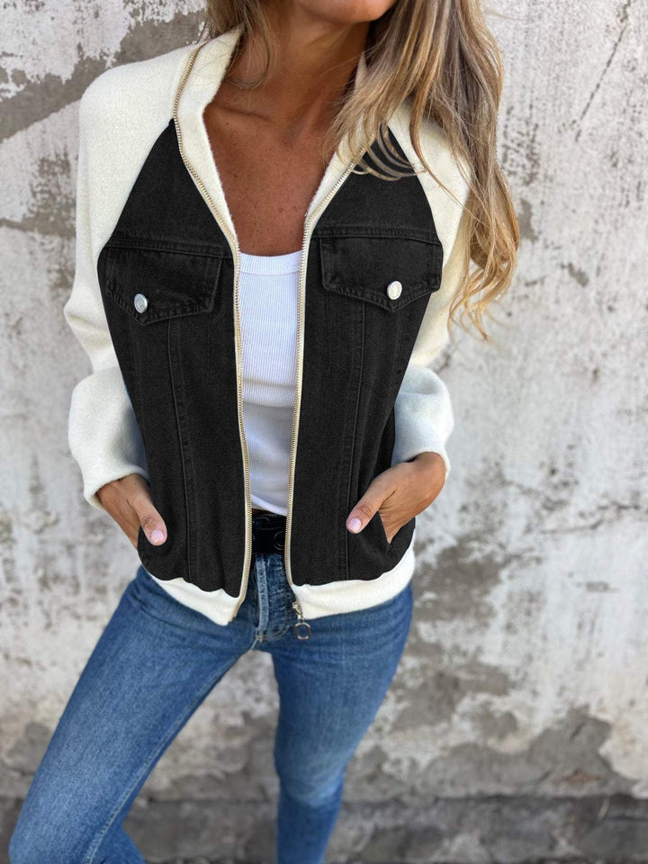 JANE | UNIQUE & COMFORTABLE DENIM JACKET
