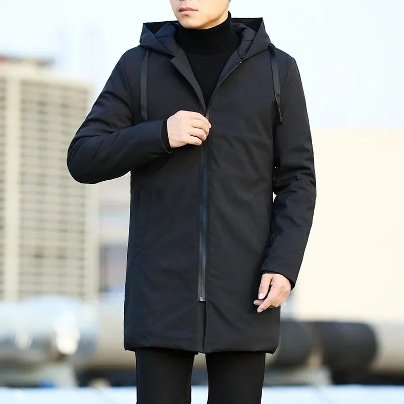 Elegant men's windbreaker jacket