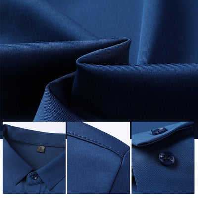 Mitchel men's stretch dress shirts wrinkle-free - Buy one get one free offer