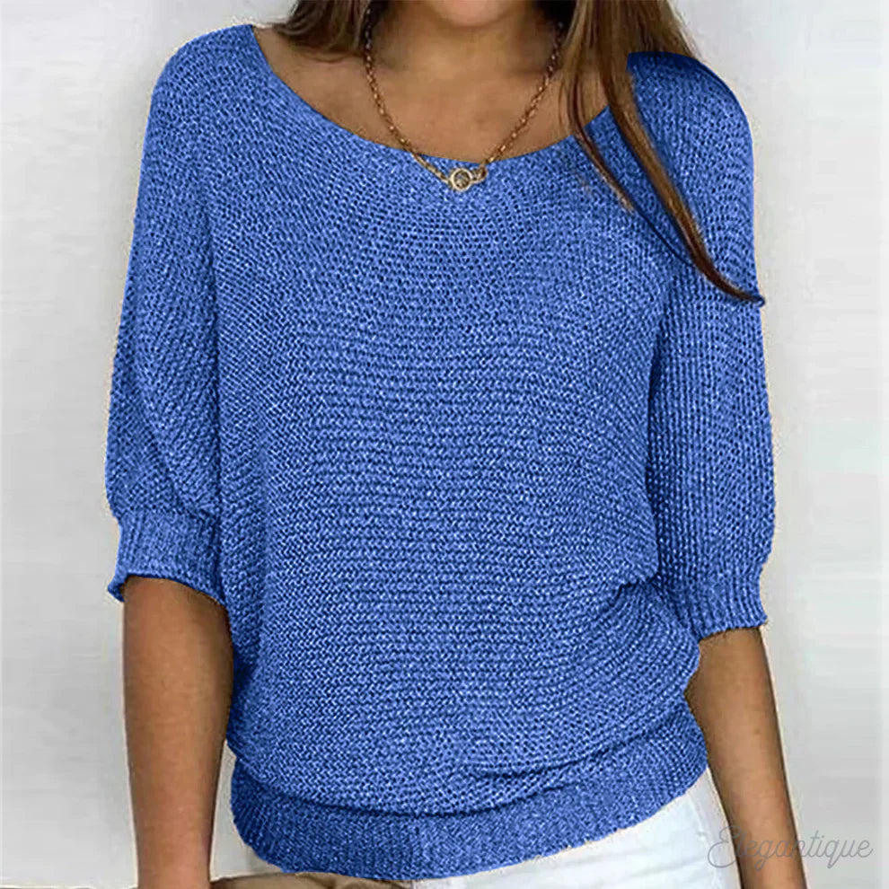 Nadya - Cozy Loose-Knit Sweater