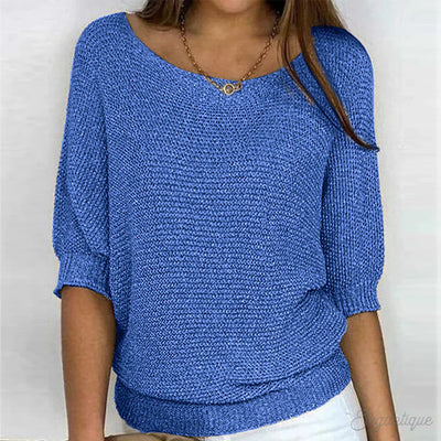 Nadya - Cozy Loose-Knit Sweater