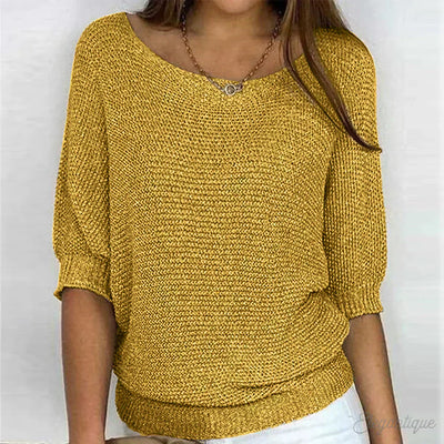 Nadya - Cozy Loose-Knit Sweater
