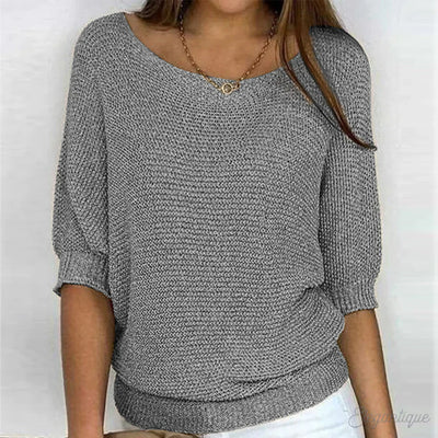 Nadya - Cozy Loose-Knit Sweater