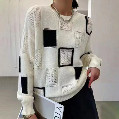 Odessa - Relaxed Geometric Sweater