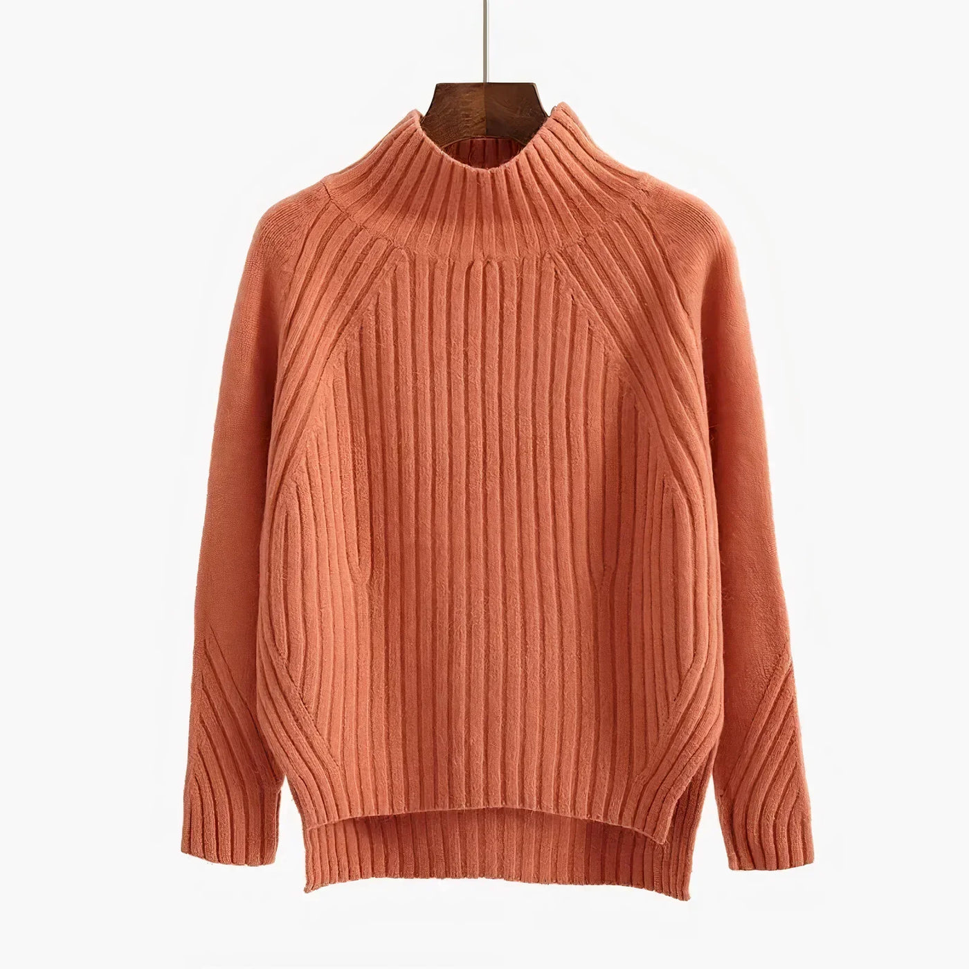 Zoey - Cozy Ribbed Turtleneck